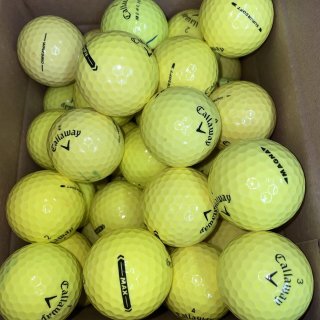 50 CALLAWAY Golfbälle AAAA - AAA gelb Mix