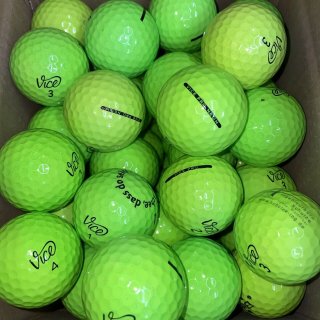 60 VICE PRO AAAA Golfbälle grün neon lime